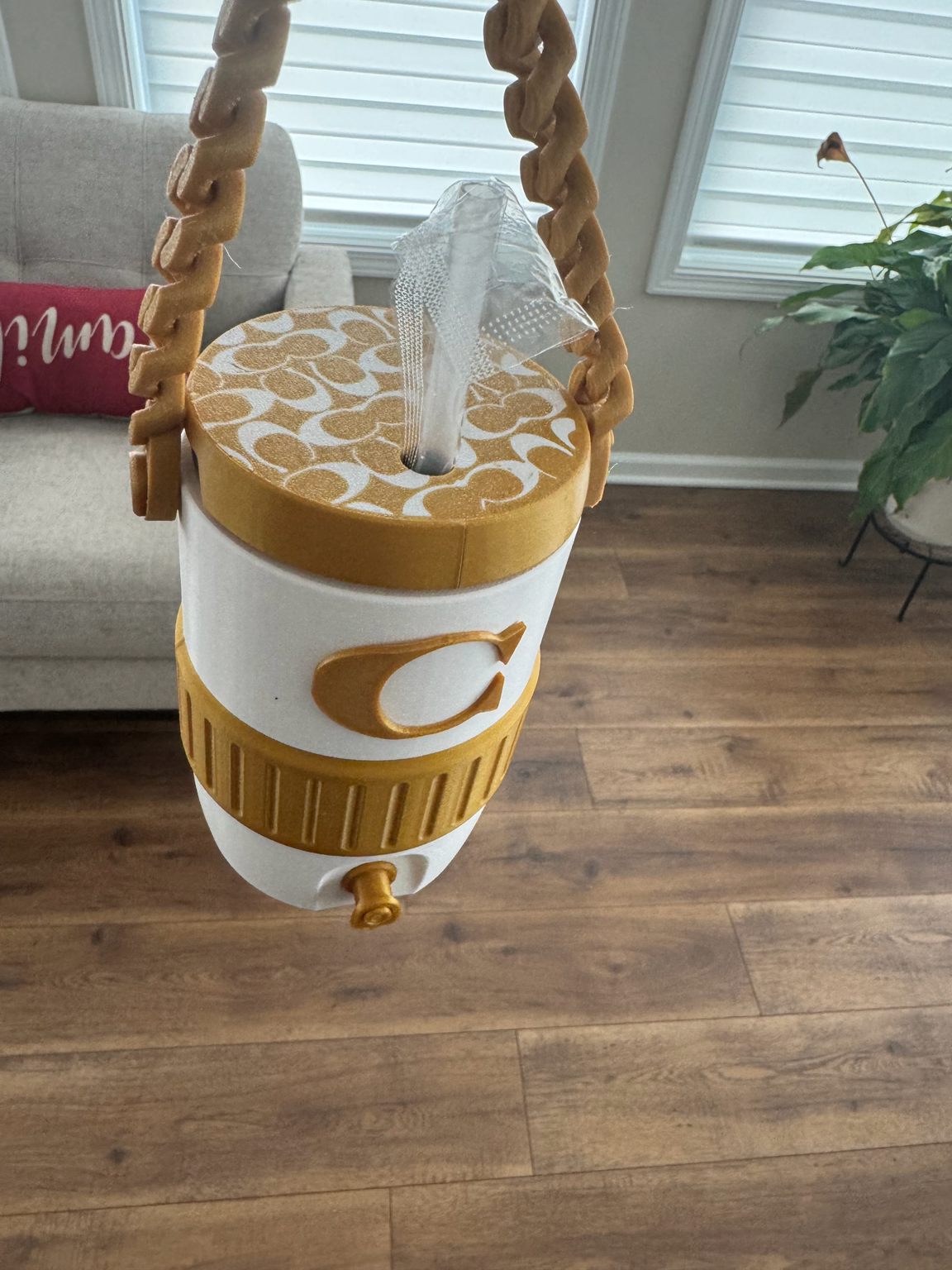 Monogram Luxe Interchangeable Tumbler System | Glam Collection | Personalized 3D Printed Tumbler Wrap