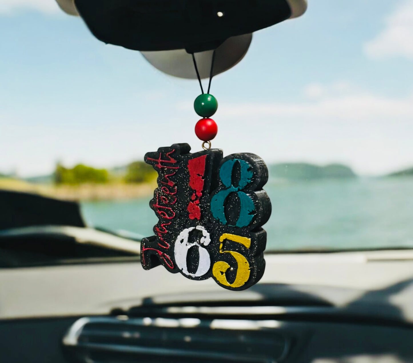 Juneteenth Car Freshie Keepsake