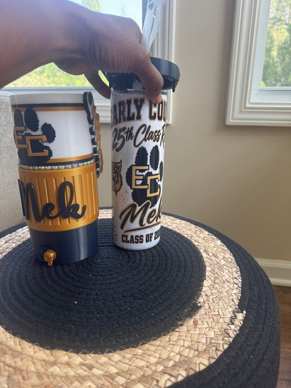 EC Interchangeable Tumbler System | Sports Collection | 3D Printed Tumbler Wrap