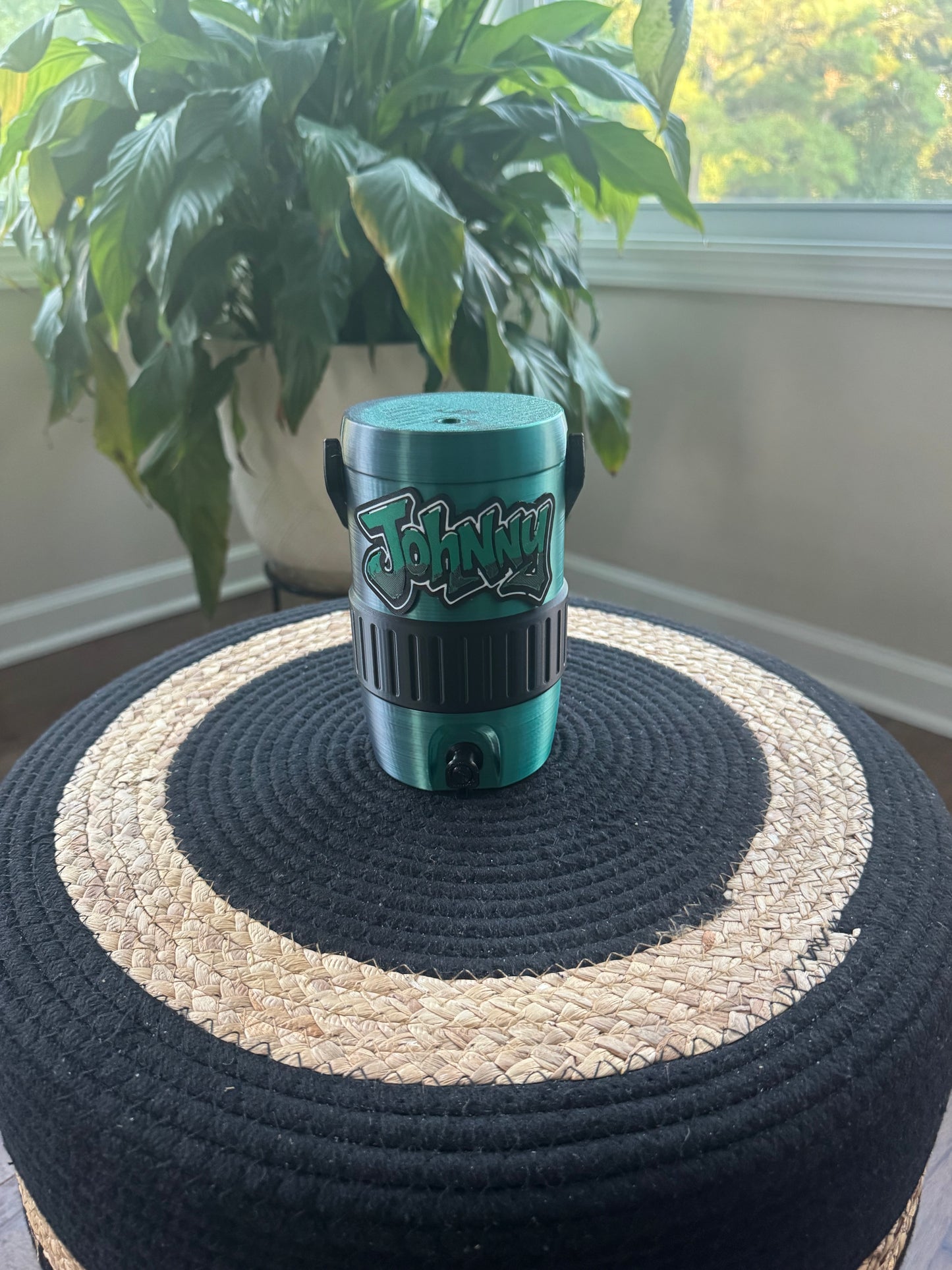 Emerald Eclipse Interchangeable Tumbler System | Everyday Luxe Collection | Personalized Silk 3D Printed Tumbler Wrap