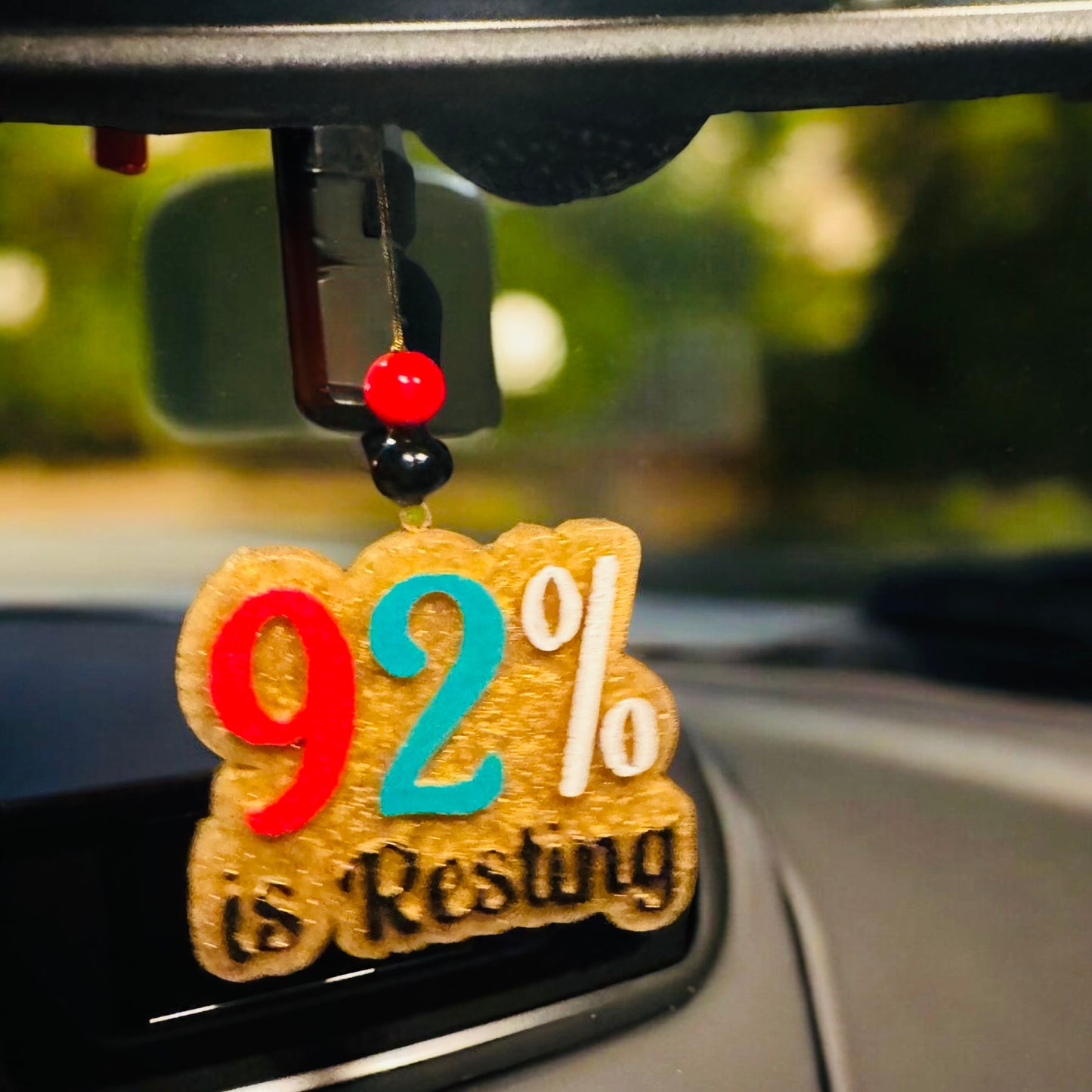 92% Car Freshie Keepsake