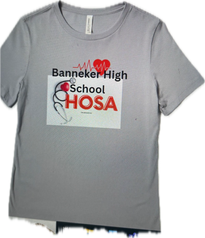 2023 HOSA Custom Tee - Banneker High School
