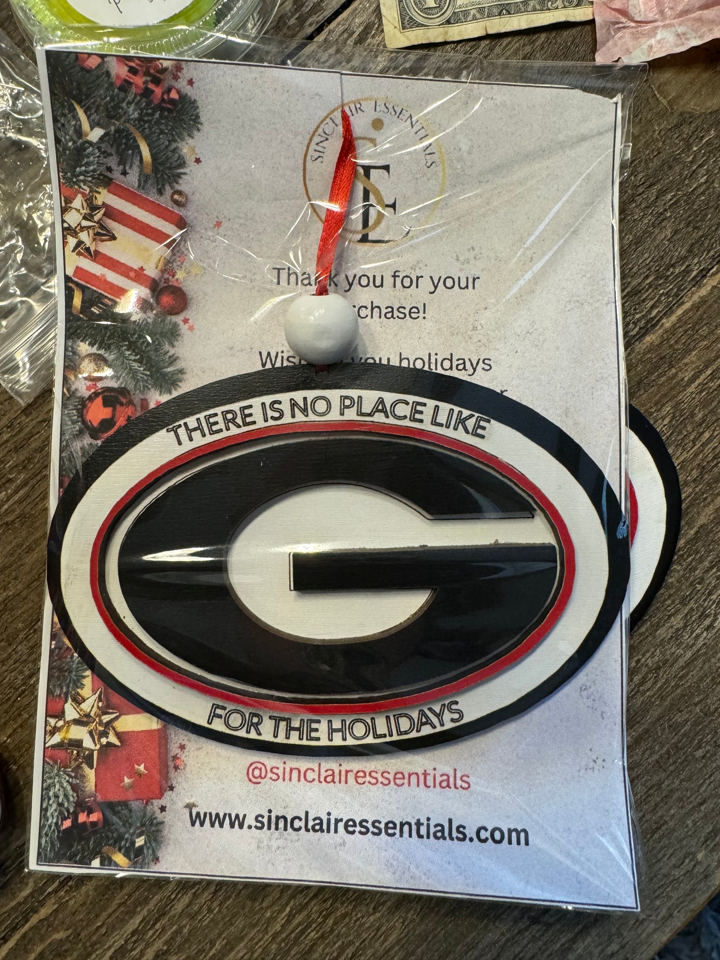 UGA Ornament