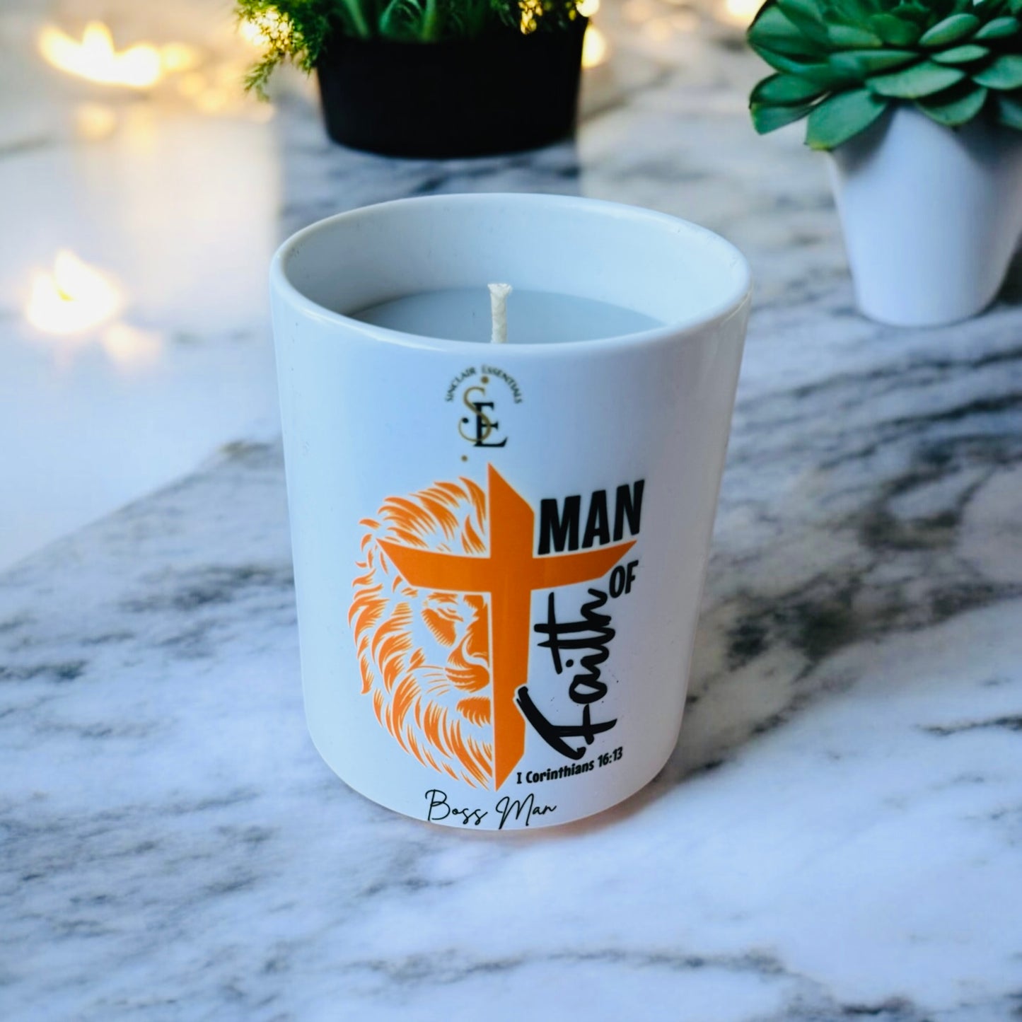 Man of Faith Candle