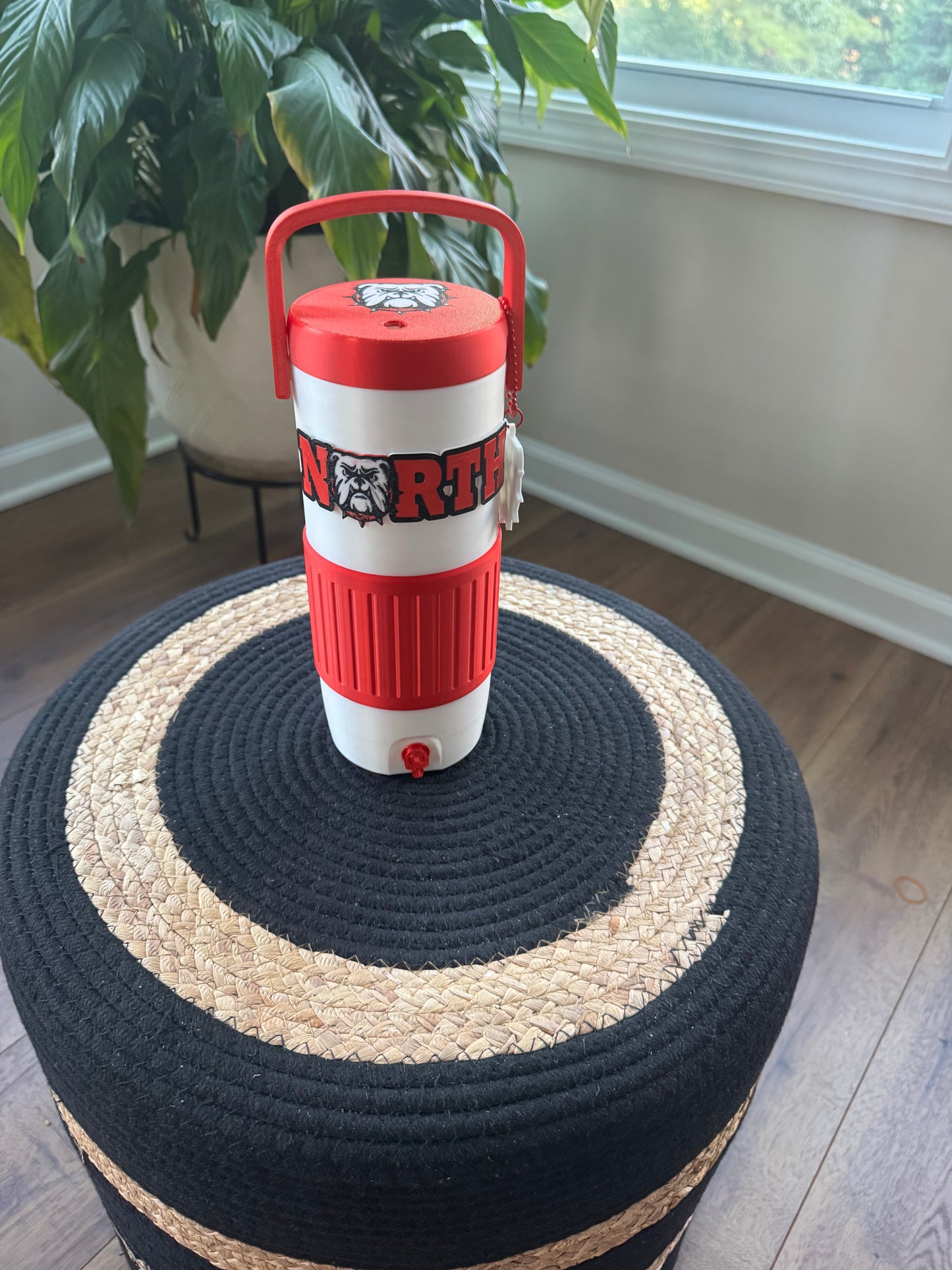 North Gwinnett Bulldogs Interchangeable Tumbler System | School Spirit Collection | Personalized 3D Printed Tumbler Wrap