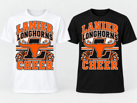 Lanier Adult Cheer Shirt