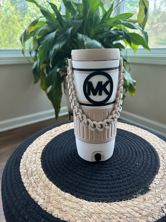 City Chic Interchangeable Tumbler System | Glam Collection | Personalized 3D Printed Tumbler Wrap