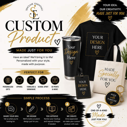 Create Your Own Custom Product | Sinclair Essentials