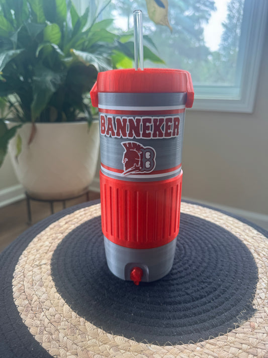 Banneker Interchangeable Tumbler System | School Spirit Collection | Personalized 3D Printed Tumbler Wrap