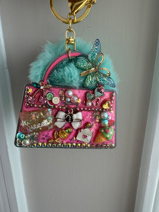 Sweetheart Sparkle Stack Keycharm