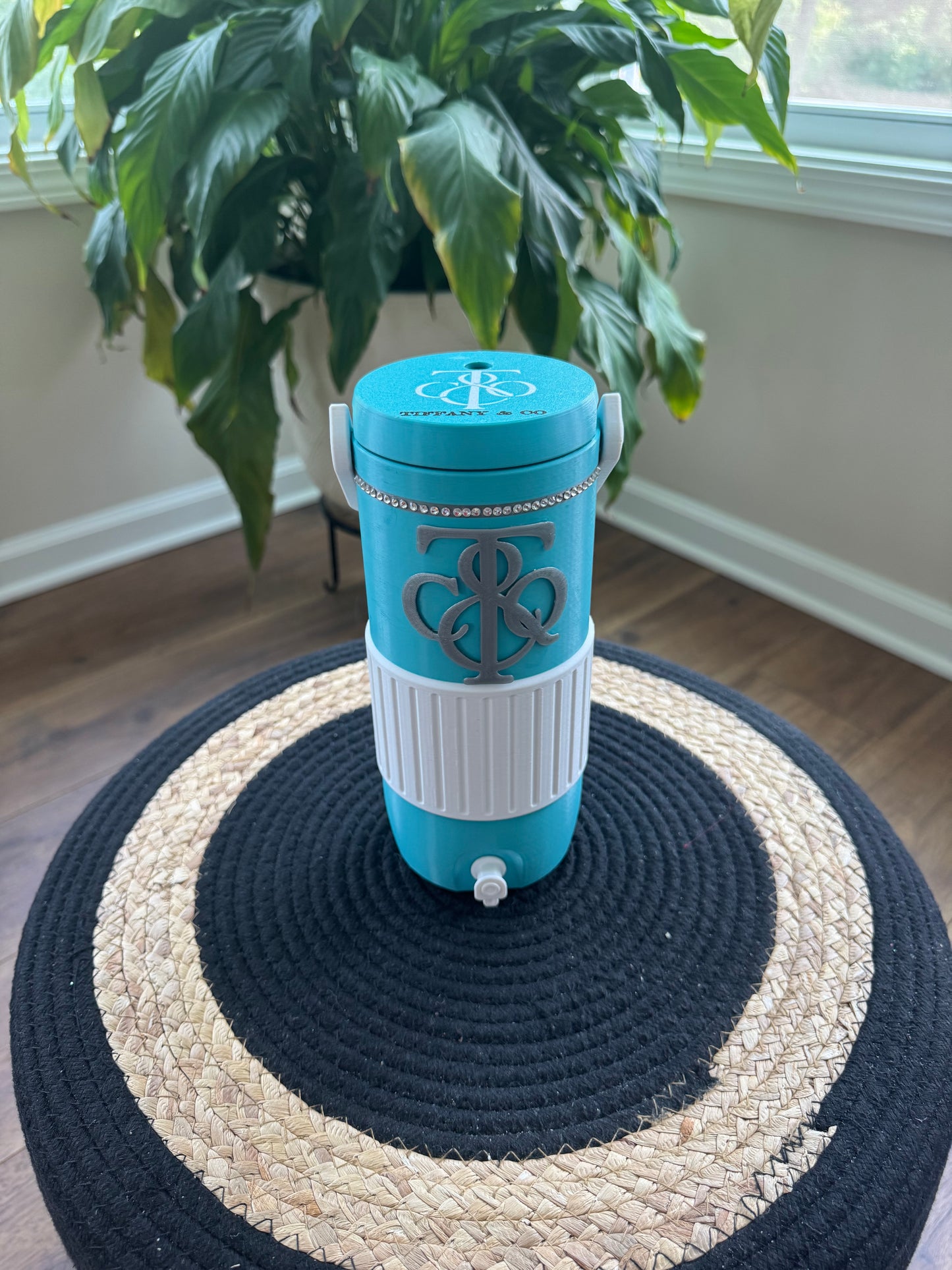 Luxury Inspired Glam Tumbler Wrap | Boutique Fashion Cooler Tumbler Accessory