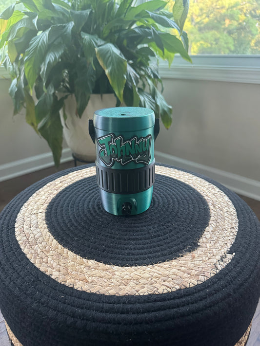 Emerald Eclipse Interchangeable Tumbler System | Everyday Luxe Collection | Personalized Silk 3D Printed Tumbler Wrap