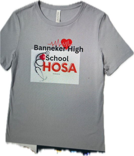 2023 HOSA Custom Tee - Banneker High School