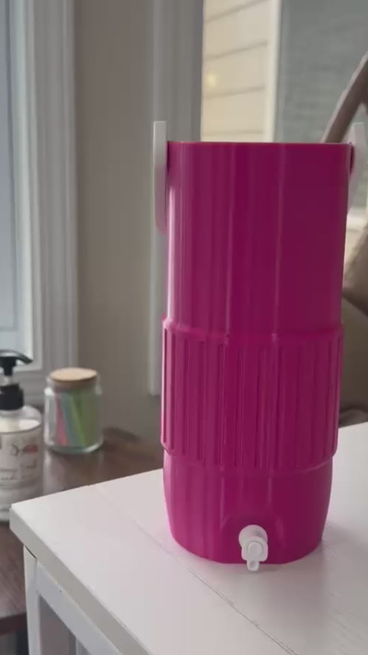 Classic Cooler Style Tumbler | Insulated Tumbler Carrier | Drink Holder