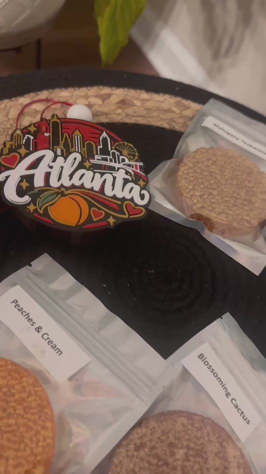 Atlanta Freshie Locket™ — Refillable Car Freshie Holder